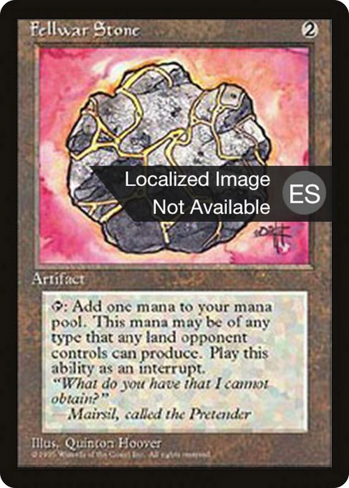 Fellwar Stone (4BB-337) - Fourth Edition Foreign Black Border