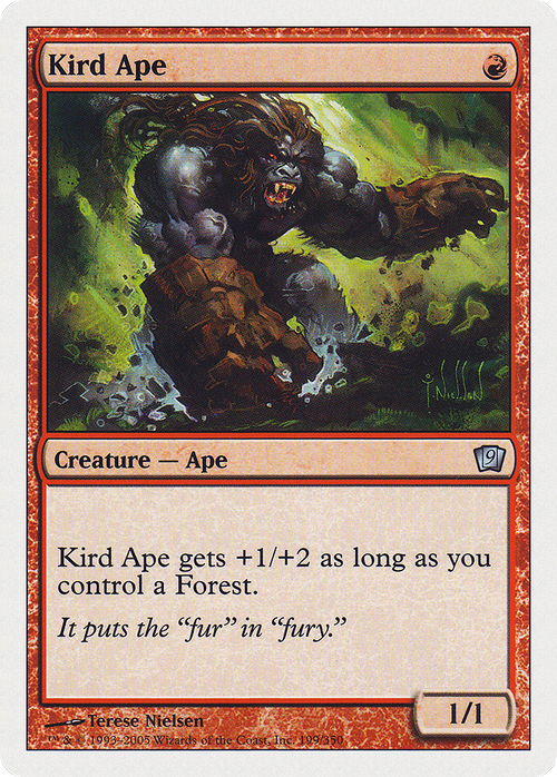Kird Ape (9ED-199) - 9th Edition Foil