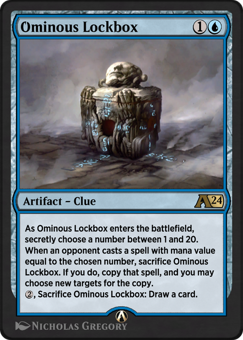 Ominous Lockbox (YMKM-008) - Alchemy: Murders at Karlov Manor