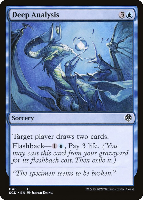 Deep Analysis (SCD-046) - Starter Commander Decks