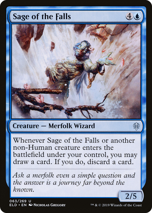 Sage of the Falls (ELD-063) - Throne of Eldraine