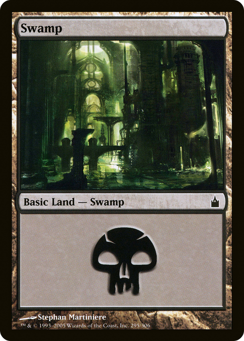 Swamp (295) (RAV-295) - Ravnica: City of Guilds