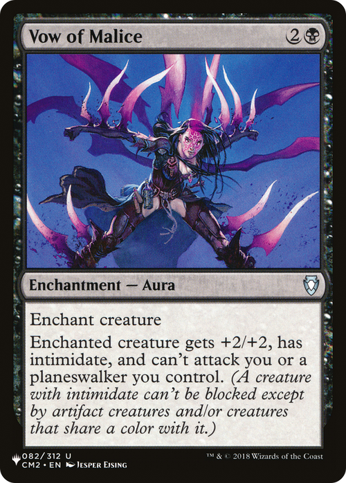Vow of Malice (LIST-082/312) - The List