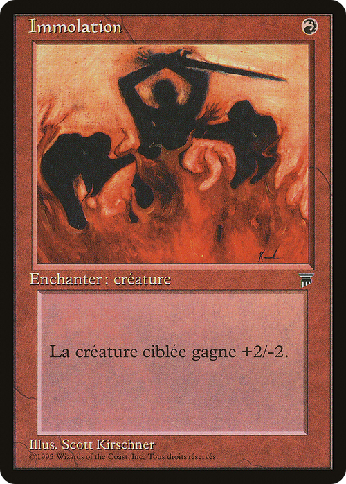 Immolation (French) (REN-) - Renaissance