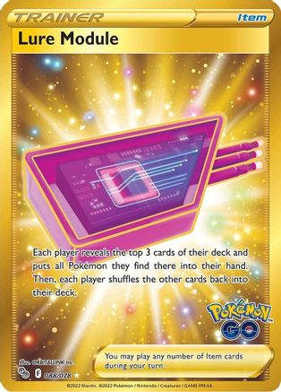 Lure Module (Secret) 088  - Holofoil Pokemon GO - Secret Rare