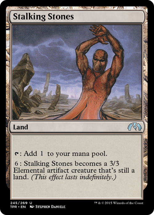 Stalking Stones (TPR-245) - Tempest Remastered Foil
