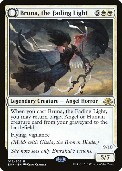 Bruna, the Fading Light (EMN-015) - Eldritch Moon: (mooneldrazidfc) Foil