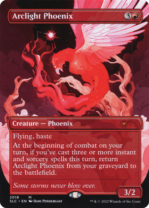 Arclight Phoenix (SLC-2018) - Secret Lair Countdown Kit (Borderless) Foil