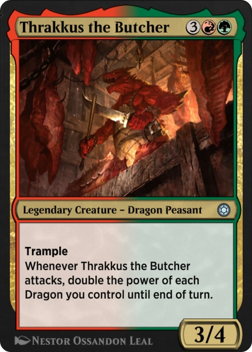 Thrakkus the Butcher (HBG-250) - Alchemy Horizons: Baldur's Gate
