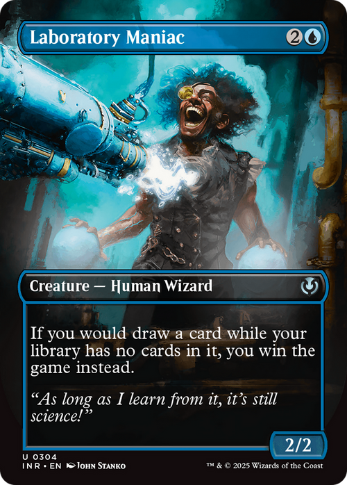Laboratory Maniac (Borderless) (INR-304) - Innistrad Remastered