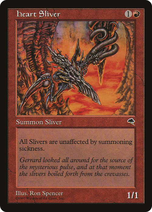 Heart Sliver (TMP-182) - Tempest