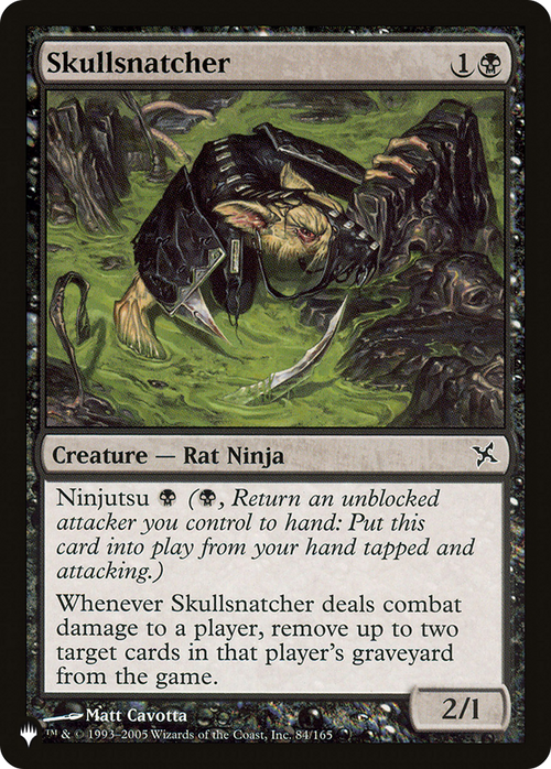 Skullsnatcher (LIST-84/165) - The List