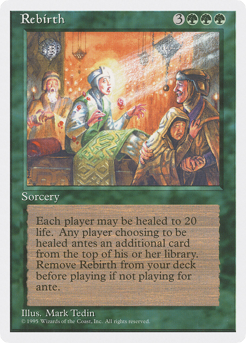 Rebirth (4ED-) - Fourth Edition