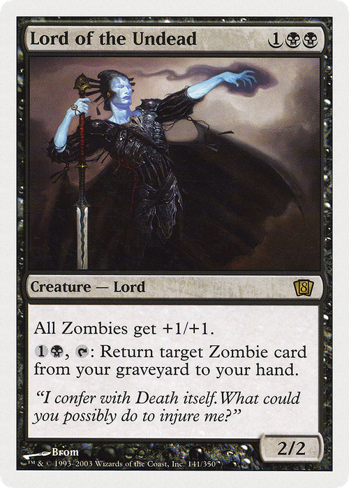 Lord of the Undead (8ED-141) - 8th Edition Foil
