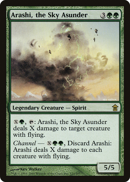 Arashi, the Sky Asunder (SOK-121) - Saviors of Kamigawa Foil