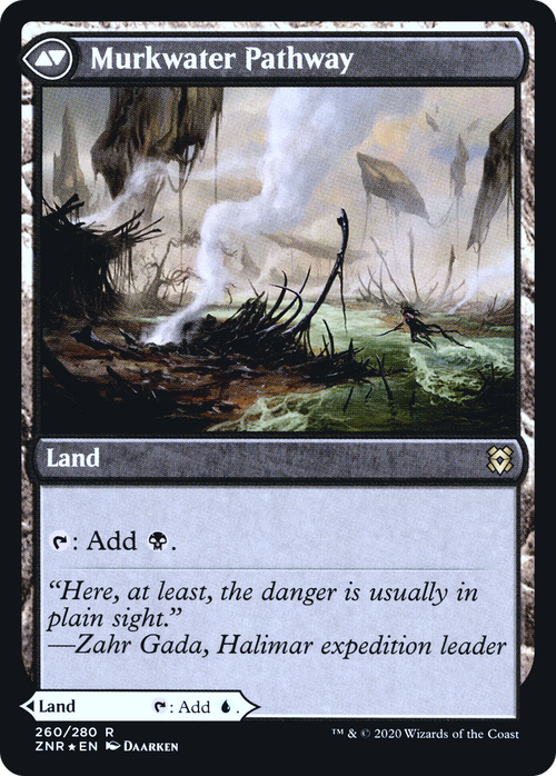 Clearwater Pathway (PRE-260S) - Zendikar Rising Promos Foil