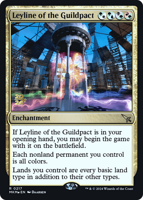 Leyline of the Guildpact (PRE-217) - Murders at Karlov Manor Promos Foil