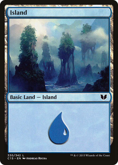 Island (330) (C15-330) - Commander 2015