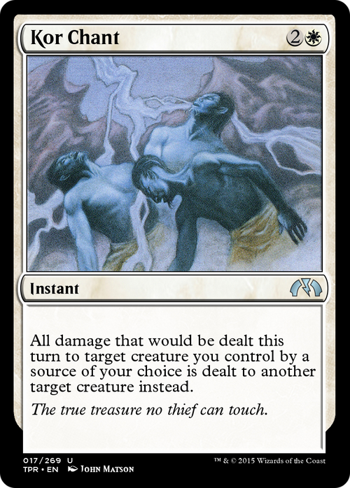 Kor Chant (TPR-017) - Tempest Remastered Foil