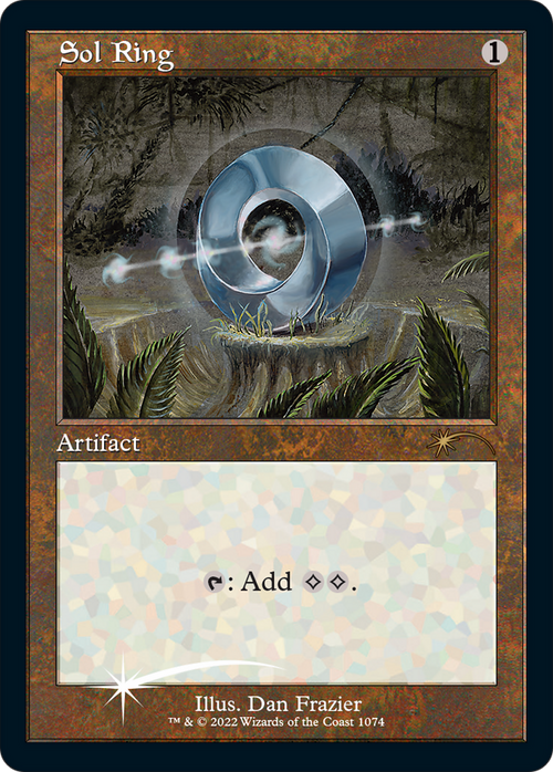 Sol Ring (SLD-1074) - Secret Lair Drop Series Etched Foil