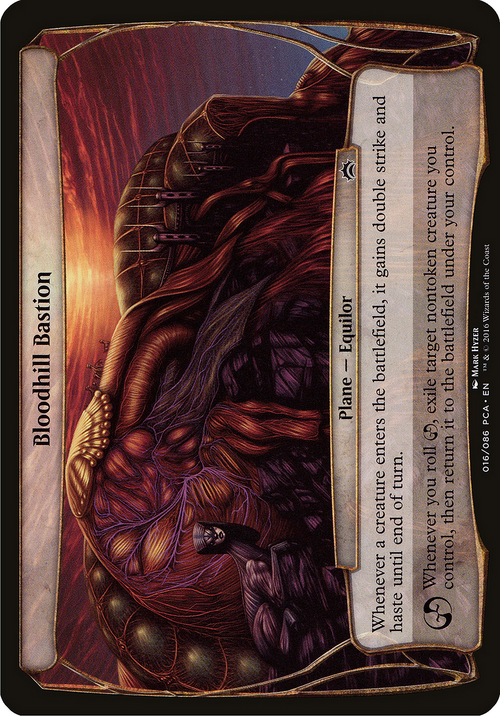 Bloodhill Bastion (Planechase Anthology) (OVER-016) - Planechase Anthology Planes