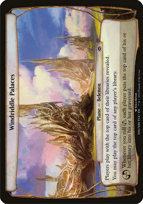 Windriddle Palaces (Planechase Anthology) (OVER-085) - Planechase Anthology Planes