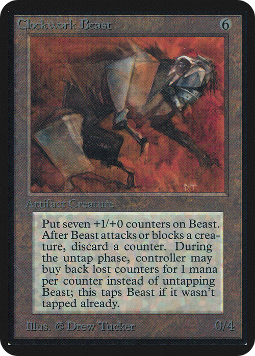 Clockwork Beast (LEA-) - Limited Edition Alpha