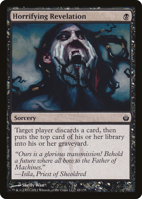 Horrifying Revelation (MBS-045) - Mirrodin Besieged