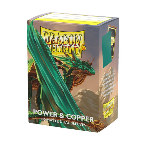 Dragon Shield Matte Dual Card Sleeves – Power & Copper