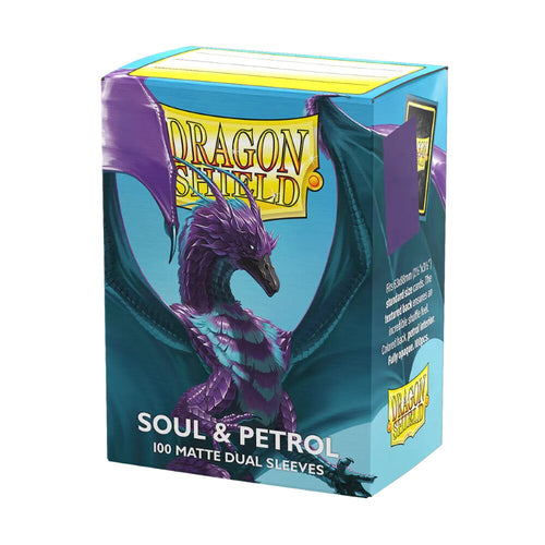 Dragon Shield Matte Dual Card Sleeves – Soul & Petrol