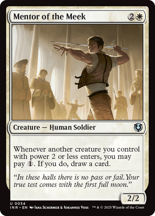 Mentor of the Meek (INR-034) - Innistrad Remastered