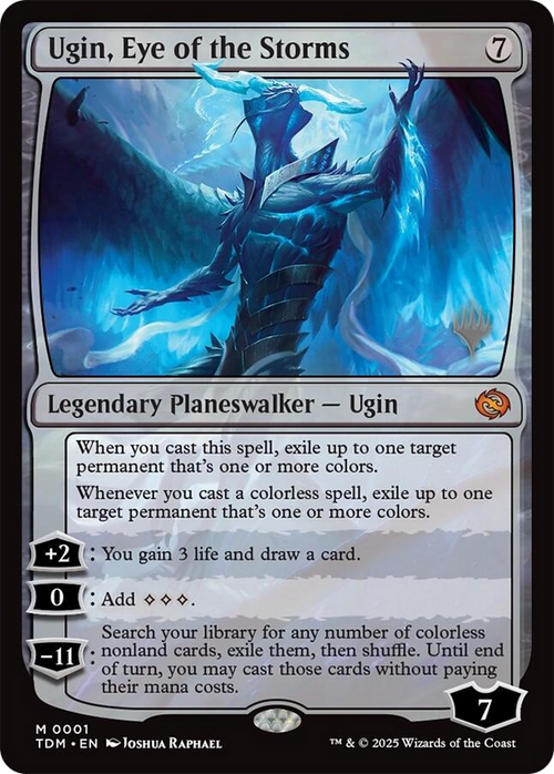 Ugin, Eye of the Storms (PPTDM-01P) - Promo Pack: Tarkir: Dragonstorm