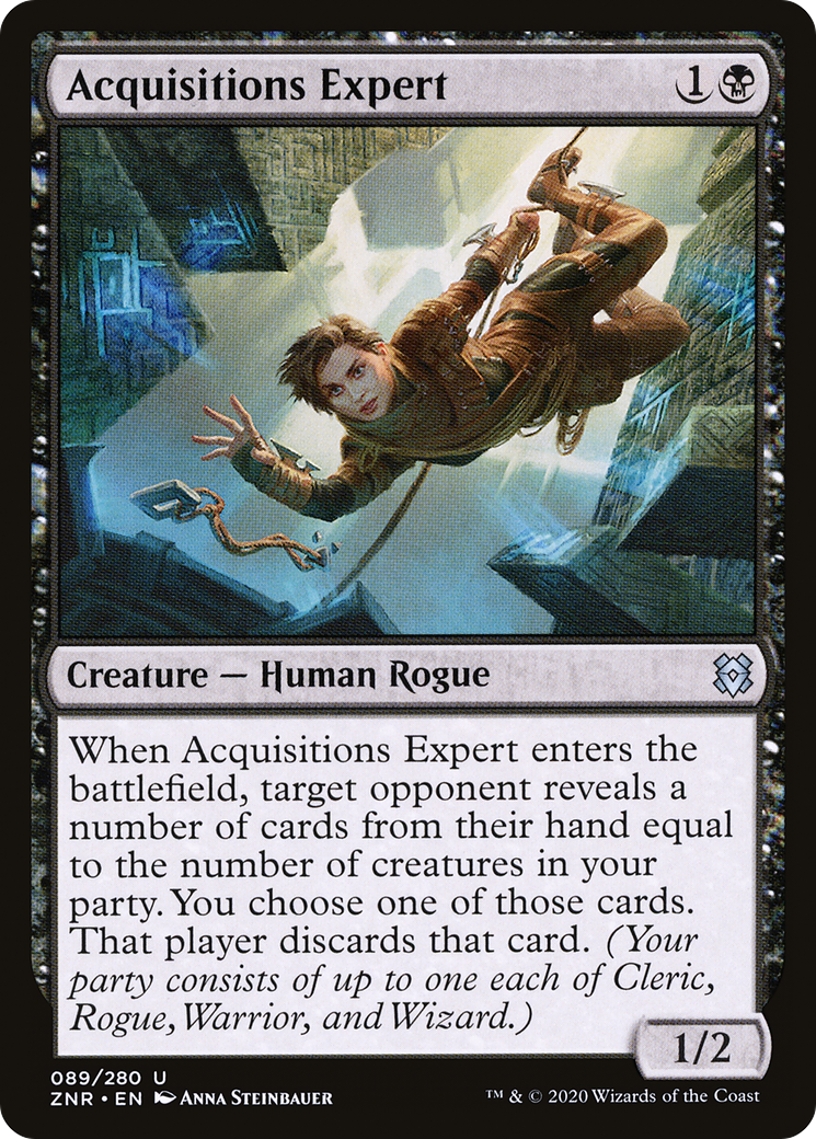 Acquisitions Expert (ZNR-089) - Zendikar Rising