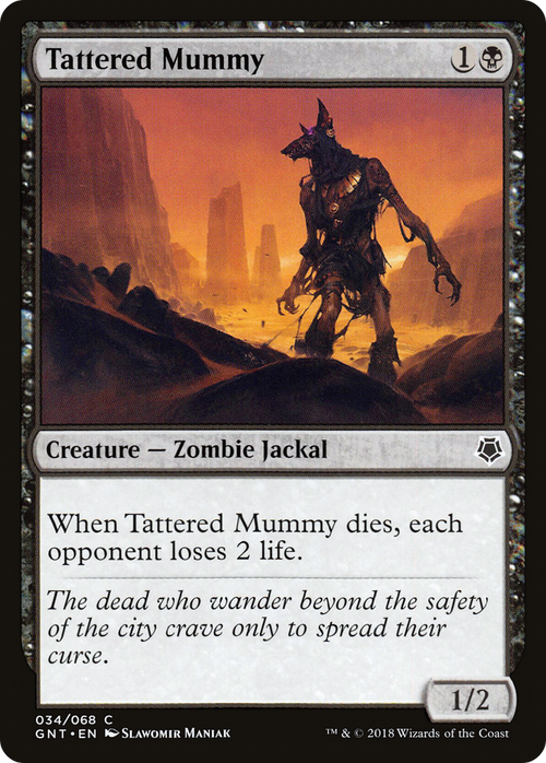Tattered Mummy (GNT-034) - Game Night