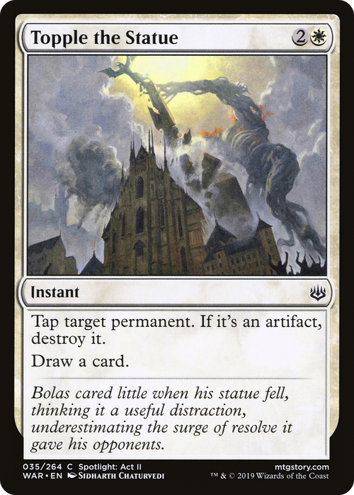 Topple the Statue (WAR-035) - War of the Spark