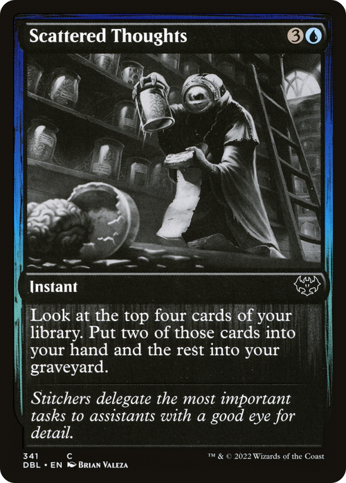 Scattered Thoughts (DBL-341) - Innistrad: Double Feature