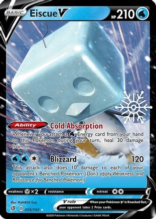 Eiscue V (Holiday Calendar) 055/192  - Holofoil Miscellaneous Cards & Products - Promo