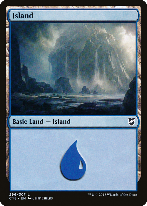 Island (296) (C18-296) - Commander 2018