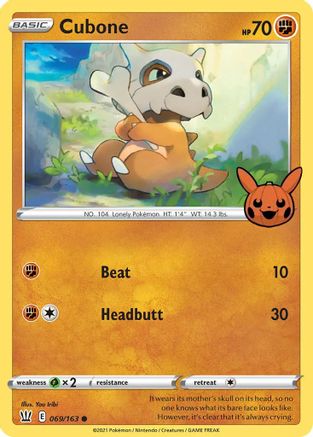 Cubone 069  Trick or Trade BOOster Bundle - Promo