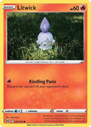 Litwick 024  SWSH11 Lost Origin - Common