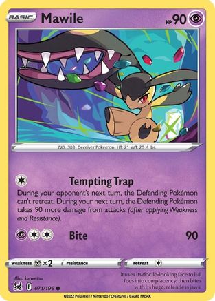 Mawile 071  SWSH11 Lost Origin - Common