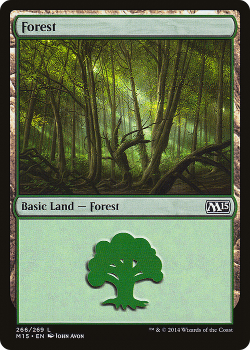 Forest (266) (M15-266) - Magic 2015 Foil