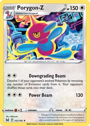 Porygon-Z 142  SWSH11 Lost Origin - Rare
