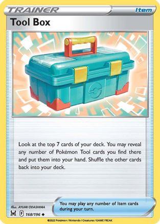 Tool Box 168  - Reverse Holofoil SWSH11 Lost Origin - Uncommon