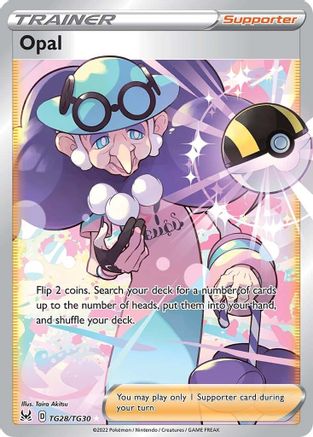 Opal TG28  - Holofoil SWSH11 Lost Origin Trainer Gallery - Ultra Rare
