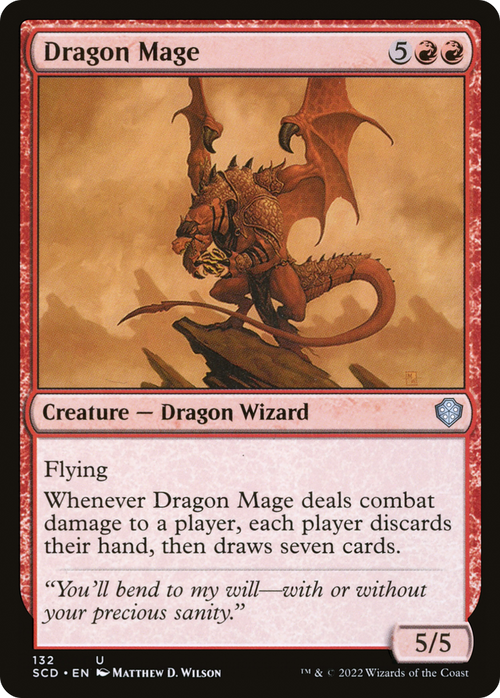 Dragon Mage (SCD-132) - Starter Commander Decks