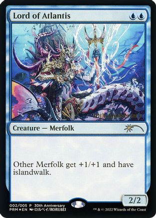 Lord of Atlantis (30A-P-002) - 30th Anniversary Promos Foil