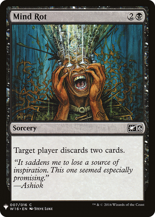Mind Rot (LIST-W16-7) - The List