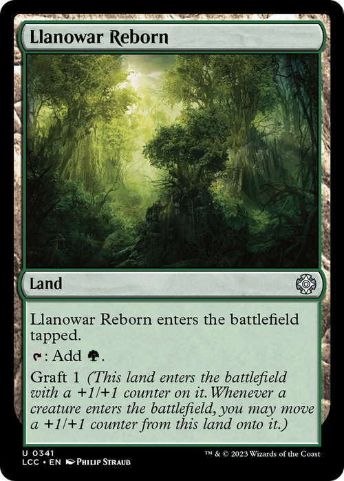 Llanowar Reborn (LCC-341) - The Lost Caverns of Ixalan Commander