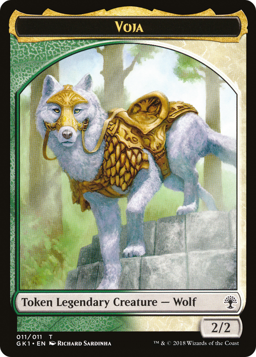Saproling // Voja Double-Sided Token (GR1-011) - GRN Guild Kit Tokens